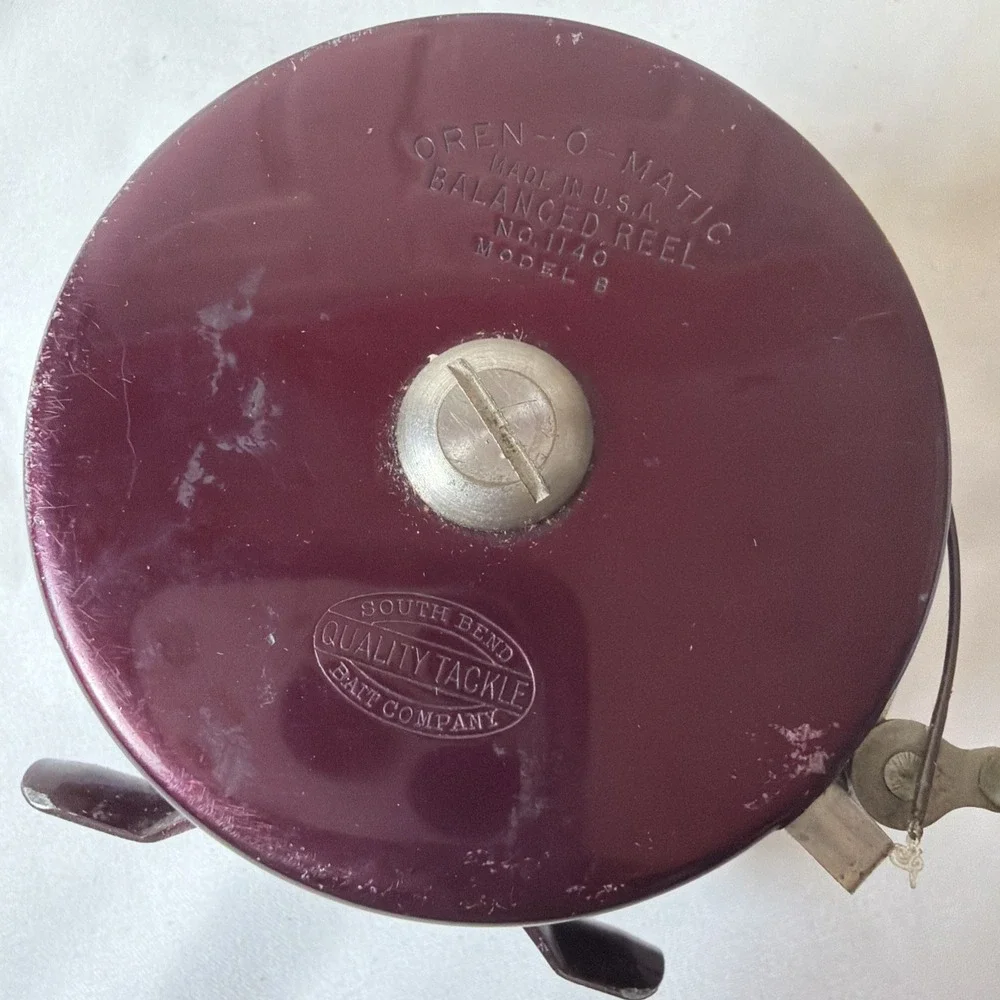 Oren O Matic Fly Reel With Original Box No 1140 With Lures